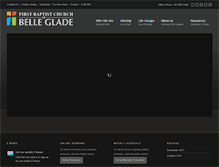 Tablet Screenshot of firstbelleglade.com